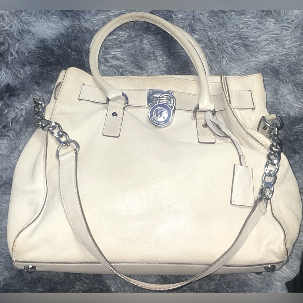 MICHAEL KORS  HAMILTON NORTH SOUTH Large Tote Shoulder Bag